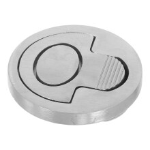 Stainless Steel Flush Pull Handle for Boat Deck Hatch Door, Heavy‑Duty Recessed Marine Hatch Handle