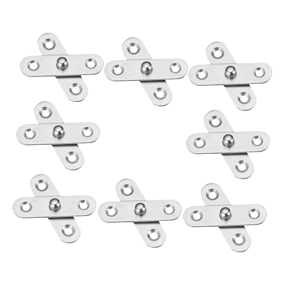 12Pcs Hidden Pivot Hinges Stainless Steel Heavy Duty Concealed Door Hinges For Cabinets And Secret Doors 9092120342307