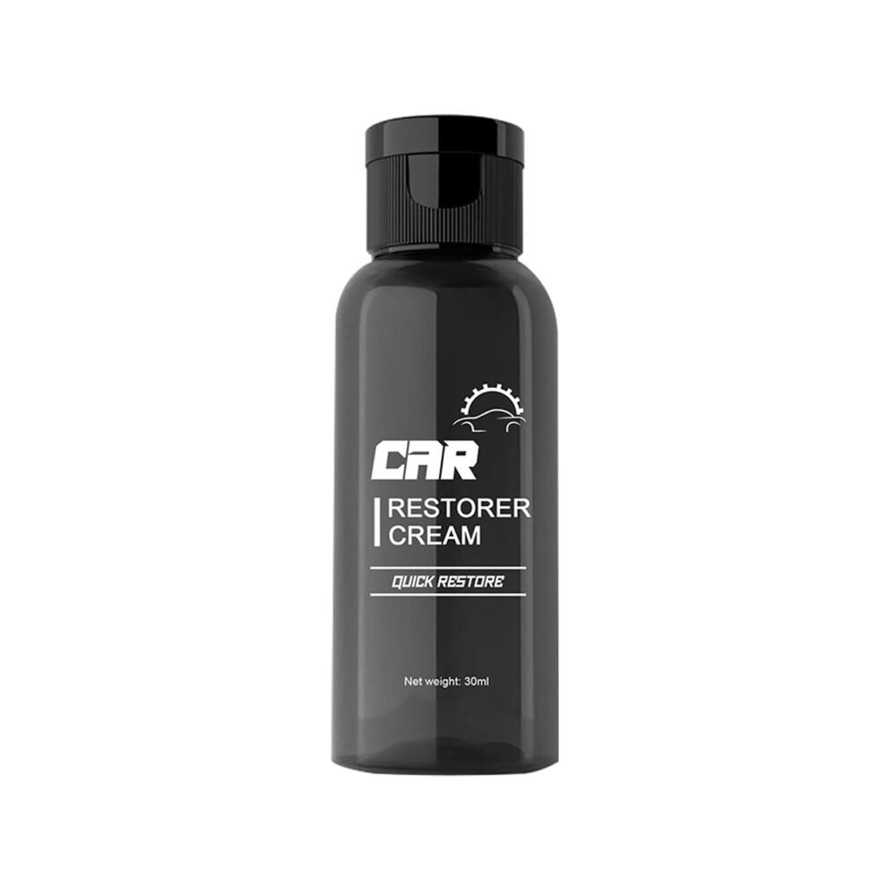 Car Plastic And Leather Restorer 30Ml, Instant Surface Restoration With Nongreasy Protective Layer For Dashboard And Seats Cream 9092120342383