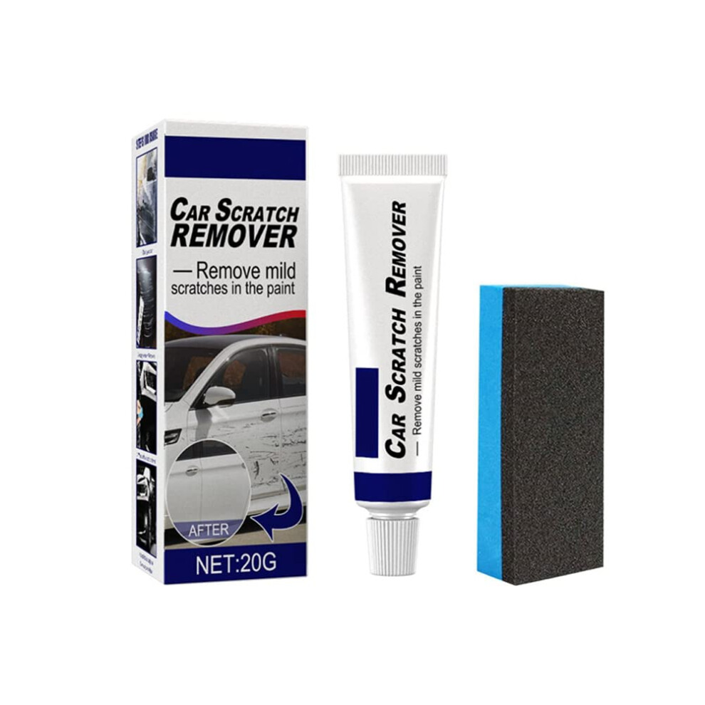 Car Scratch Remover And Polishing Wax 20G 80G Quick Scratch Gloss Finish Universal Paint Safe Light 9092120342406