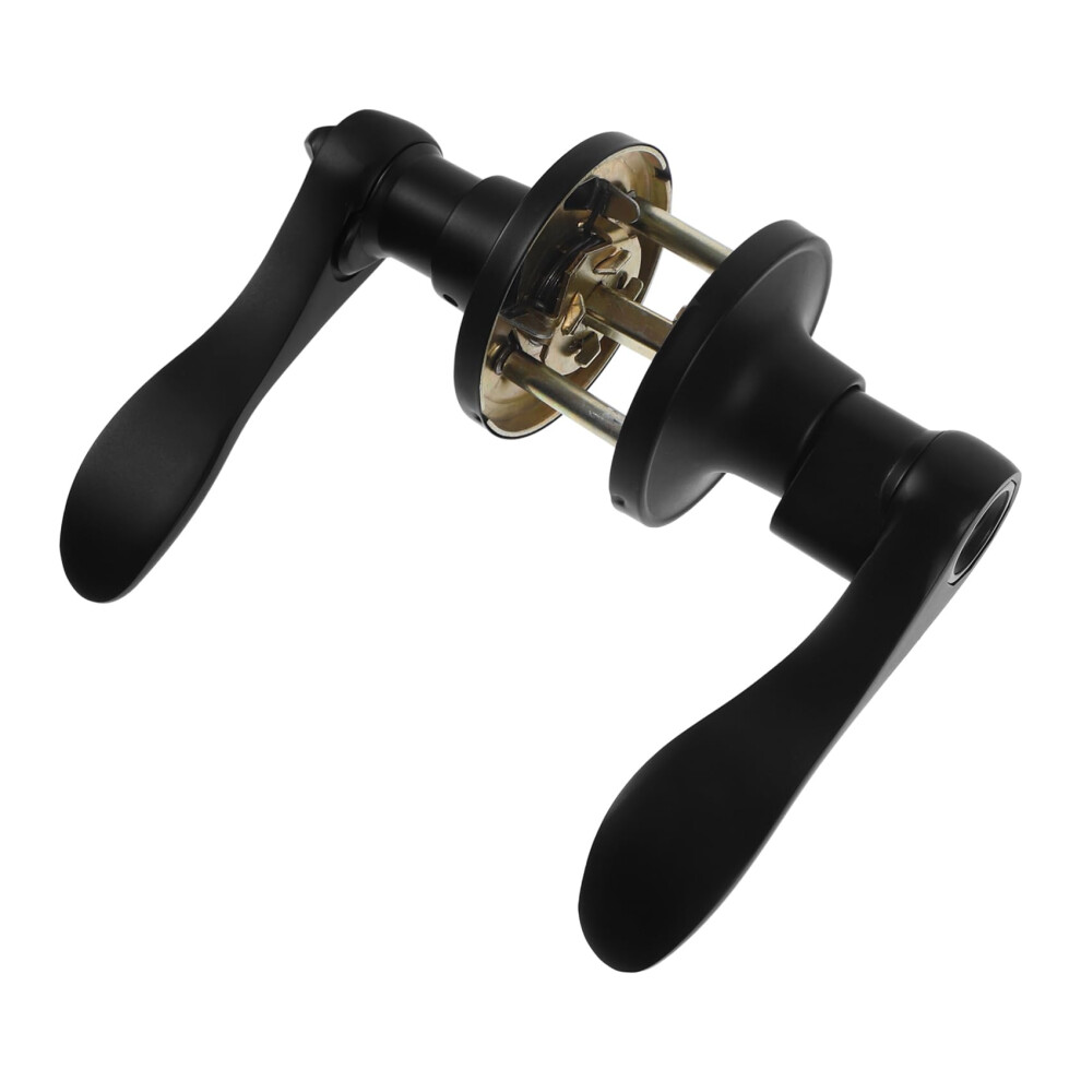 Interior Door Handle Lock Set With Privacy Door Knob For Bedroom And Bathroom, Heavyduty Design 9771547716587