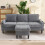 Corner Sofa 3 Seater Sofa With USB 7