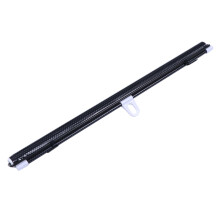 2 Set Retractable Car Window Sun Shade Curtain Black for Privacy and Heat Glare Reduction