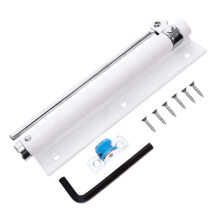 Heavy Duty Automatic Hydraulic Door Closer for Metal Doors, Adjustable Speed, Weatherproof, Quiet