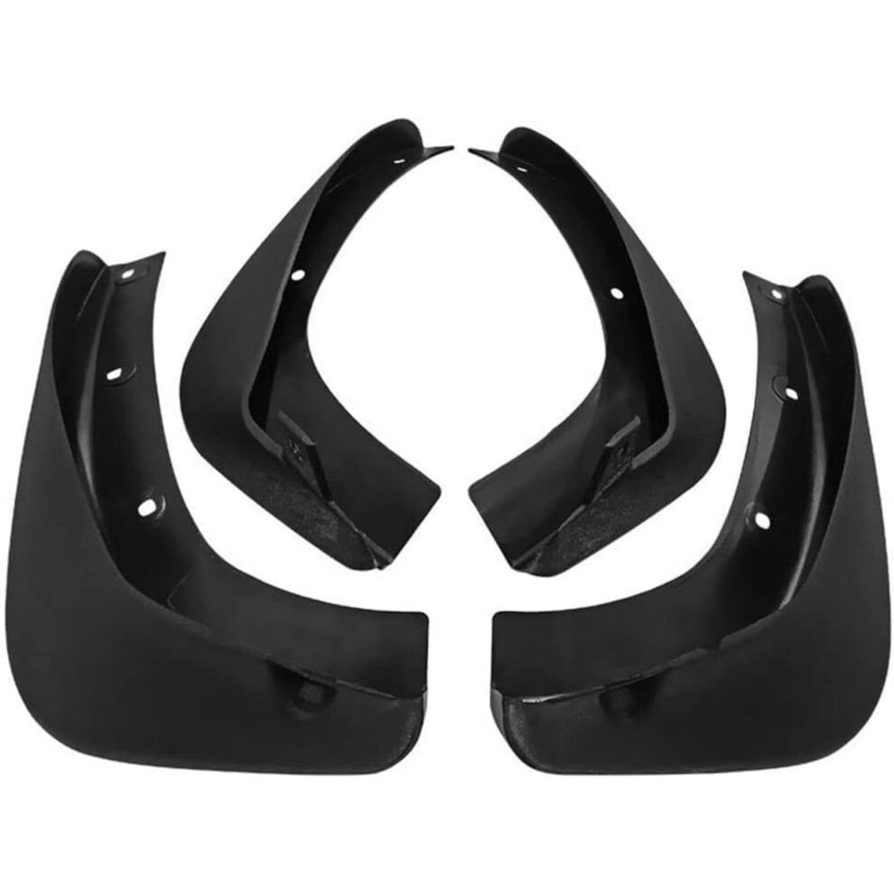 4 Pcs Car Mud Flaps For Nissan Note E11 20052011, Weatherproof Splash Guards With Nodrill Direct Fit 9092120342628