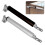 Automatic Door Closer with Soft Close and 90 Stop, Adjustable Hydraulic Silver 2PCS 1