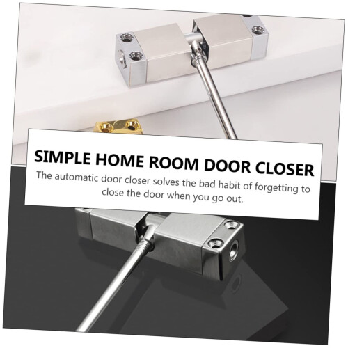 Automatic Door Closer for Home, Compact Easy Installation, Quiet Reliable Operation, Self Closing 1