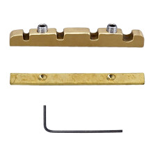 Messing-Bassmutter für 4-saitigen E-Bass, Ersatzgröße,