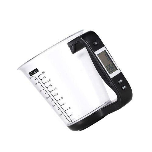 Auto Shut Digital Measuring Cup Scale for Baking- Black
