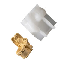 Veelzijdige bloempotten mal engel figuur tuin planter-patroon 4