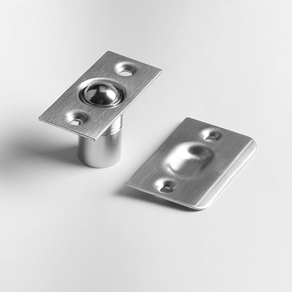 Ball Catch Door Latch Spring Loaded Closet Door Catch Copper Hidden Latch Hardware (Color A) 9330225184232