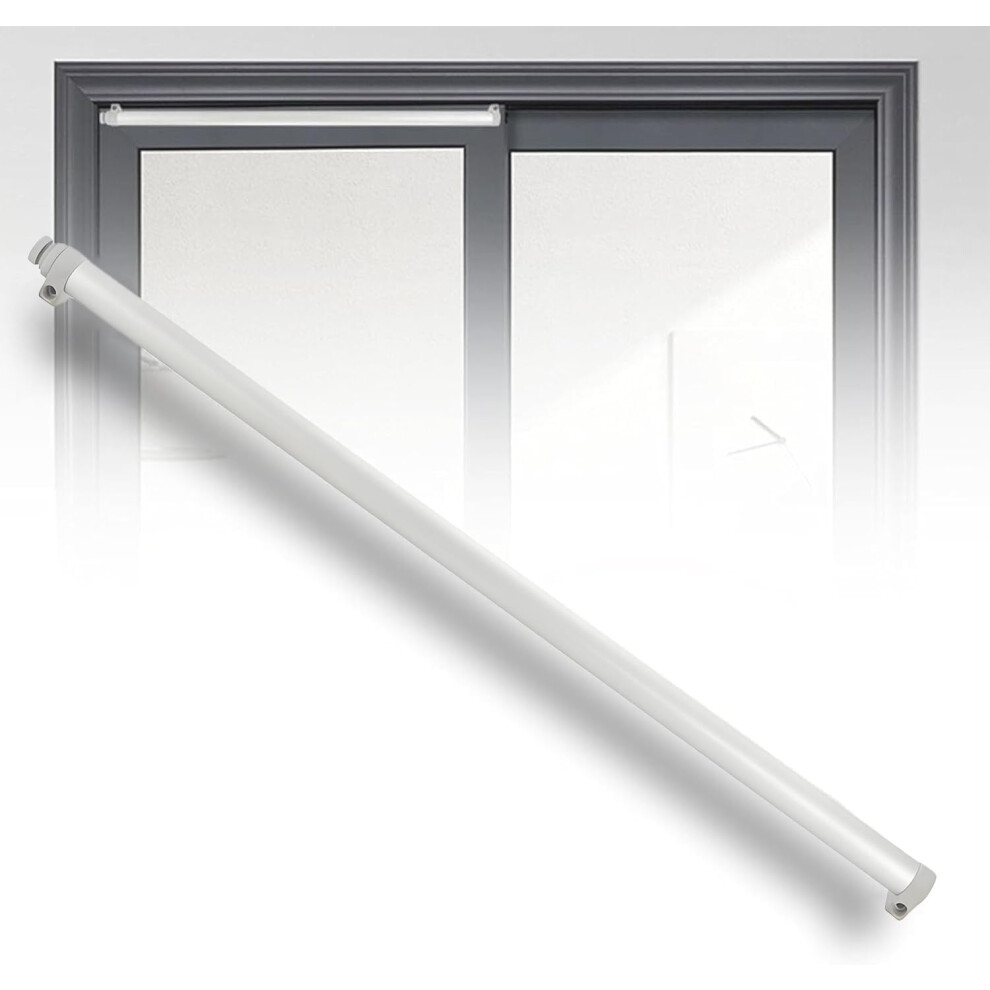 Automatic Sliding Door Closer, Quiet Soft Close, Adjustable Speed, Aluminum Alloy, 29.5Â51In 9771547717065
