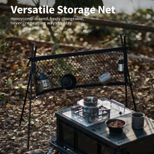 Expandable Vehicle Storage Net Campers Fixing Net Pouch-S 1