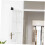Automatic Door Closer with Retractable Cable, Silent No Drill Adhesive Mount for Interior Security, Black 5