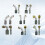 50pcs/lot Carbon Brushes Iron Box for Power Tool Accessories 4