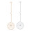 Pack of 6 Efficient Meshes Scoops with Hook Nonslip-brass 2