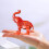 Crystal Elephant Figurines Handmade Glass Elephant Statue-Green 7