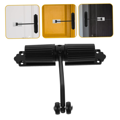 Automatic Door Closer with Adjustable Dual Spring for Smooth Closing, Easy Install for Home 2