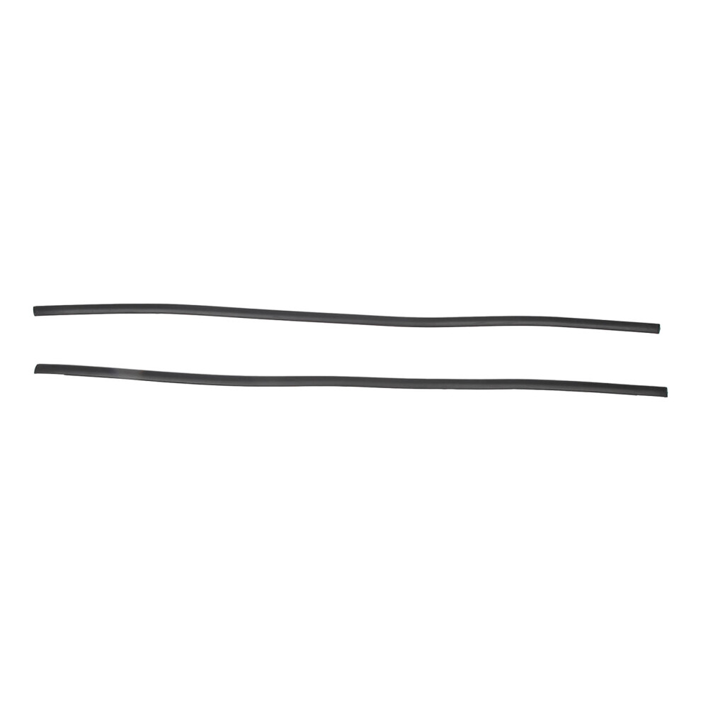 2Pcs 74316 Tr0 A01 Roof Molding 2012-2015 Black 3321393516655
