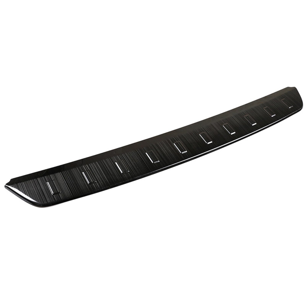 Rear Bumper Protector For Land Rover Defender 20202023, Brushed Stainless Steel Guard Trim Cover Black 9073542862970