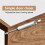 Universal Screen Door Closer with Hold Open, Smooth Closing Motion, Low Profile Silver Finish 2