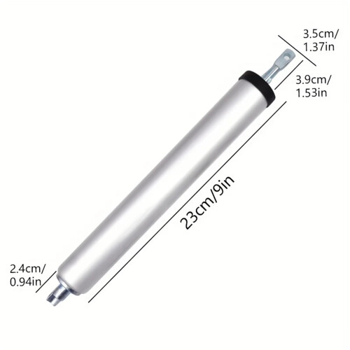 Universal Screen Door Closer with Hold Open, Smooth Closing Motion, Low Profile Silver Finish 2