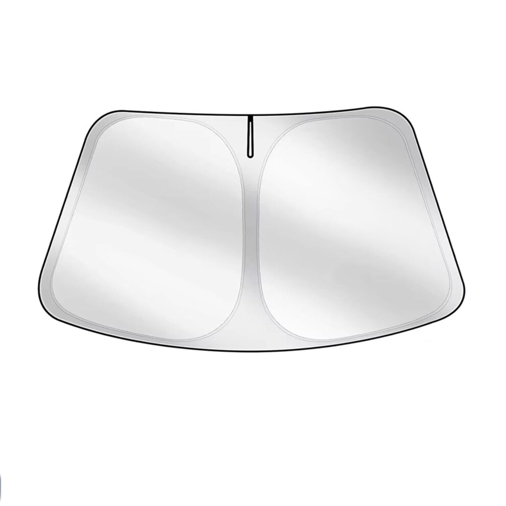 Car Windshield Sunshade For Lexus Gs 20122020, Customfit Reflective Front Shade, 99% Sunlight Blocking Silver 9771547717300