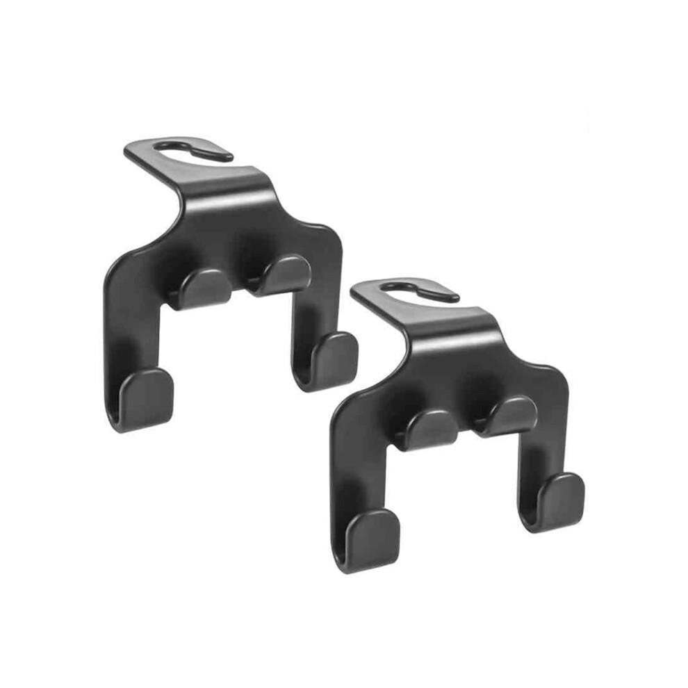 2Pcs Car Seat Headrest Hook For Bmw X1 E84 F48, 2 In 1 Backseat Organizer Hook, Heavy Duty Storage Hanger 9092120343267