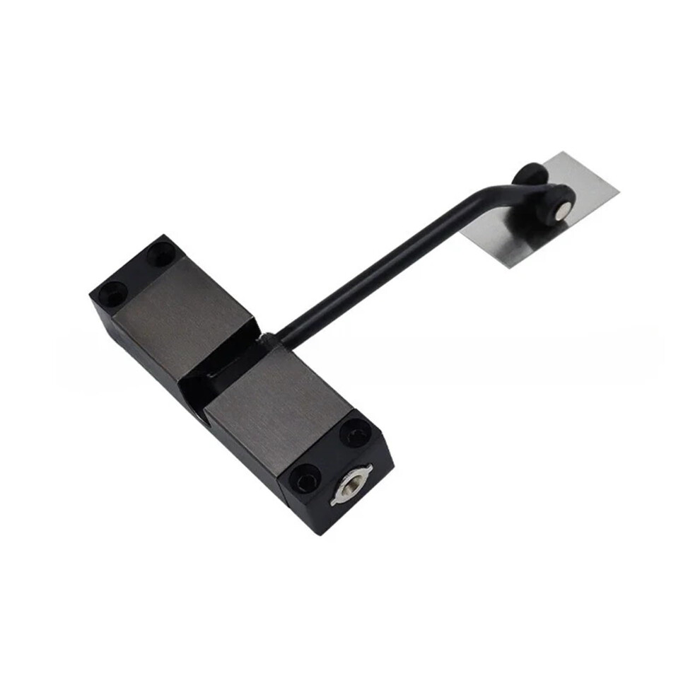 Automatic Door Closer Black, Adjustable Silent Closing For Wooden Doors, Durable Stainless Steel Body 9330225184539