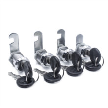 Durable Zinc Alloy Cam Lock with Keys, Secure Cabinet Mailbox Drawer Lock 20mm for Furniture
