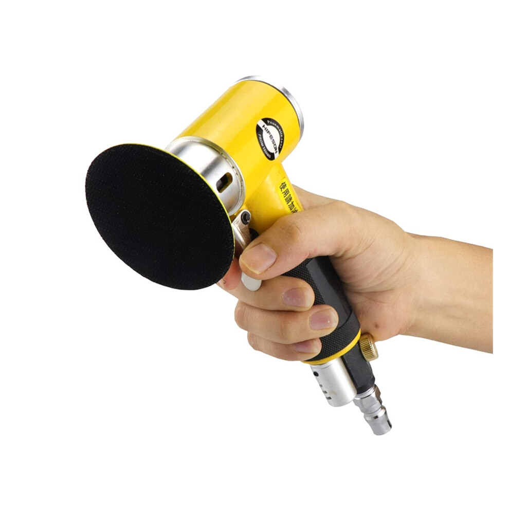 Mini Air Sander 2In 3In Speed Dual Action Pneumatic Polisher For Car Polishing And Waxing