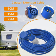 10M Waterproof Camping Caravan Motorhome Electric Mains Hook Up Cable