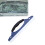 Car Window Squeegee with Flexible Silicone Edge, Scratch‑ Water Removal, Bow Grip Windshield Scraper 1Pc 1