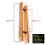 Wood Door Handle Set with DualSided Pull Design, RustResistant Solid Wood Exterior Door Pull for Barn, Shed, Gate 3
