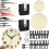 Torque Silent Quartz Clock Movement Replacement Kit for DIY Wall Clocks with Hands and Faces 1