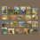 40 Pcs Postage Stamp Stickers - Vintage Paper DIY 5