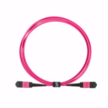 MPO Fiber Optic Cable 2m OM4 Multimode Type B MTP Compatible 12 Fiber Speed 40G 100G Low Loss