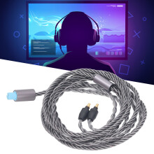 Premium 4-Core Silver Cable for IE40 Pro 120cm