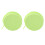 Silicone Earbuds Case 80x80x34mm Green, 2pcs 1