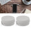 Silicone Earbuds Case 80x80x34mm Gray 2pcs 2