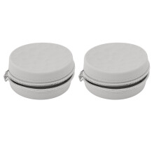 Silicone Earbuds Case 80x80x34mm Gray 2pcs