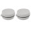 Silicone Earbuds Case 80x80x34mm Gray 2pcs 1