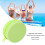 Silicone Earbuds Case 80x80x34mm Green, 2pcs 7