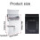 Wall Mount Locking Mailbox with Secure Keyed Lock, Rustproof Steel, Large Capacity, European Design 3