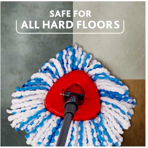 Vileda Vileda H2PrO Spin Mop Head Refill Microfibre Durable Replacement for Hard Floors 2