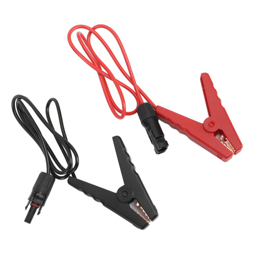 2Pcs 12AWG Solar Battery Clip Quick-Disconnect 1