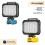 Portable Light W/H USB for   Battery LED Flashlight with Hook for Emergency Lighting for 2