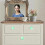 Mother of Pearl Cabinet Knobs and Abalone Shell Drawer Pulls, Elegant Gold Handle, Decorative Hardware Set 4