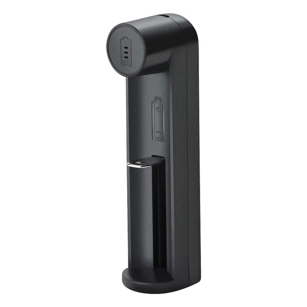 Fast Intelligent Single Slot Liion 18650 Battery Charger With Springloaded Adjustable Slot 9092120344745