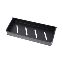 Bathroom Shelf Aluminum Wall Mounted Storage Rack SpaceSaving WaterResistant ToolFree Installation